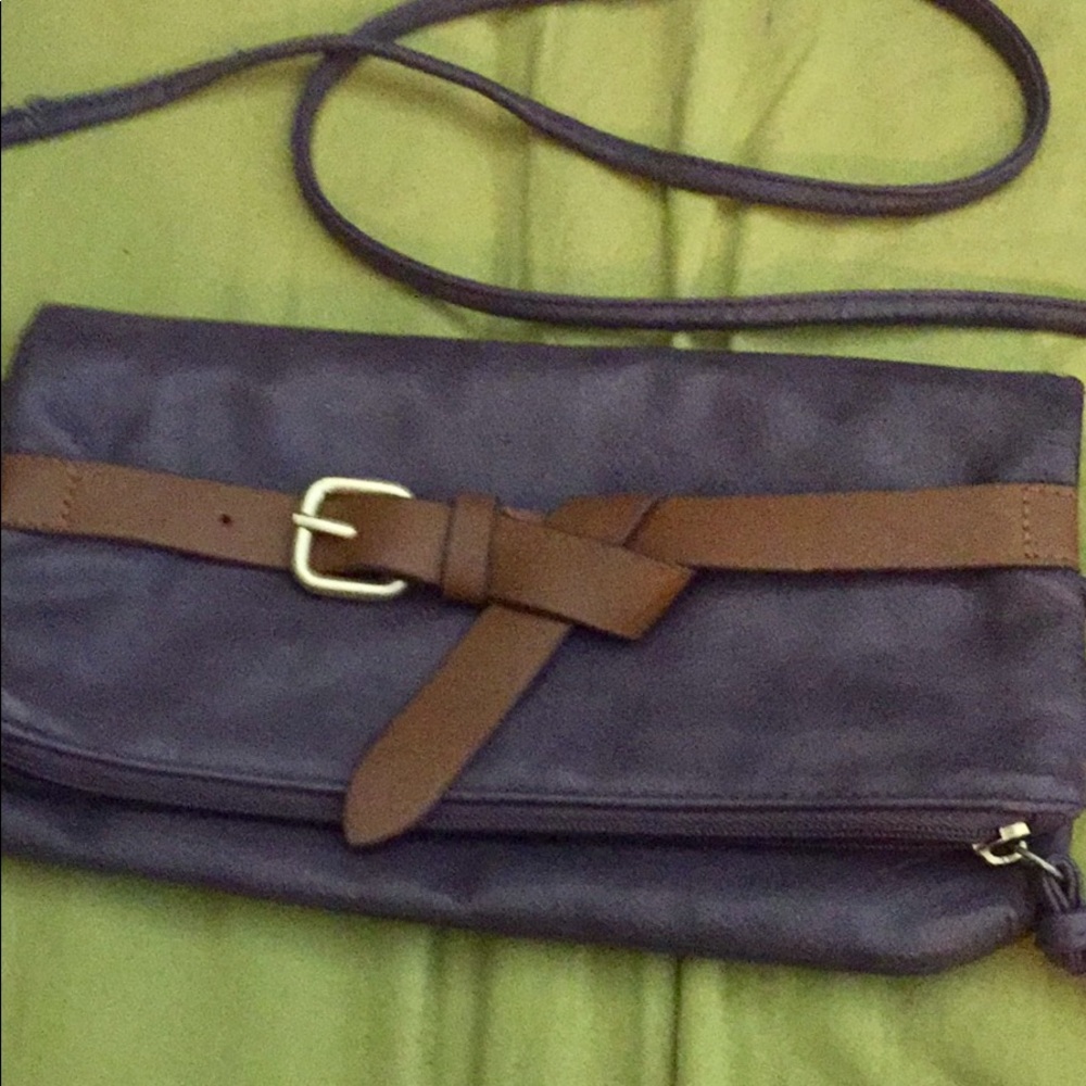 OLD NAVY crossbody 👍🏼💜mauve  genuine leather